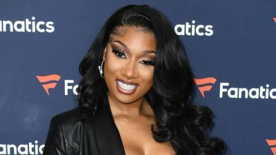 Megan Thee Stallion Brought the Heat in a Sheer Lace Bra at a Pre-Super Bowl Party - www.glamour.com