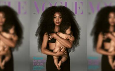 Naomi Campbell Introduces Her Baby Daughter To The World As She Poses For Stunning British Vogue Cover - etcanada.com - Britain