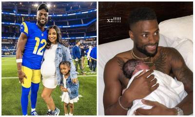 Rams player Van Jefferson welcomes second baby two hours after Super Bowl win - us.hola.com