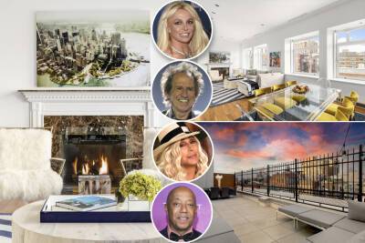 NYC penthouse Britney Spears, Cher, Keith Richards lived in lists for $7M - nypost.com - New York - county Russell
