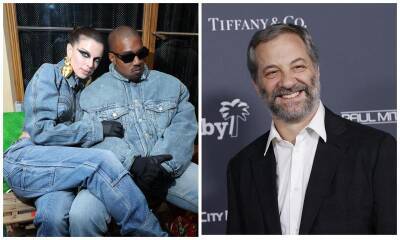 Julia Fox laughs at Judd Apatow’s jokes about Kanye West at the Super Bowl amid relationship troubles - us.hola.com