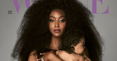 Naomi Campbell, 51, shares first look at baby daughter and says she's 'not adopted' - www.ok.co.uk - Britain
