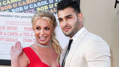 Britney Spears - Sam Asghari - Sam Asghari Calls Britney Spears His ‘Wife’ Sparks Marriage Speculation On V-Day - hollywoodlife.com - Iran
