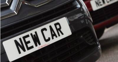 Changes to car number plates coming into force from next month - and bargains could be had - www.dailyrecord.co.uk - Britain