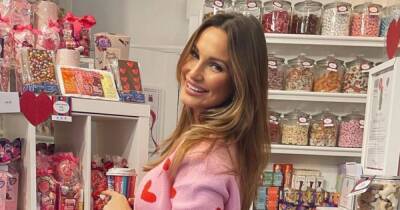 Inside pregnant Sam Faiers' Valentine's Day with incredible French patisserie display - www.ok.co.uk - France - Paris - county Berkeley