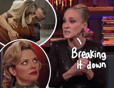 Sarah Jessica Parker Reacts To And Just Like That Criticism With Shady Comments About Kim Cattrall's Absence & Mr. Big's Death - perezhilton.com