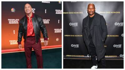 Dwayne Johnson Sends Love to Tyrese Gibson After Death of His Mom - www.etonline.com - county Murray - county Gibson