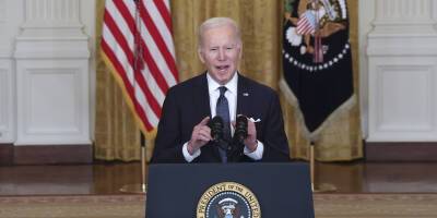 President Biden Speaks Out Amid Tensions Between Russia & Ukraine: 'You Are Not Our Enemy' - www.justjared.com - USA - Ukraine - Russia