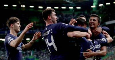 Man City set new Champions League record in first-half demolition of Sporting Lisbon - www.manchestereveningnews.co.uk - Manchester - Portugal - Lisbon