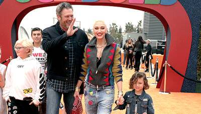 Gwen Stefani Blake Shelton Kiss Her Son Apollo In Never-Before-Seen Wedding Footage - hollywoodlife.com