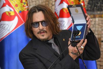 Johnny Depp Says He’s ‘On The Verge Of A New Life’ While Accepting Medal Of Honour From Controversial Serbian President - etcanada.com - Serbia - city Belgrade
