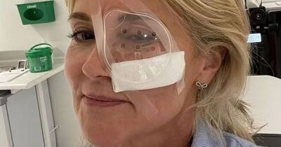 Anthea Turner 'nearly blinded in one eye' after freak hotel accident - www.ok.co.uk