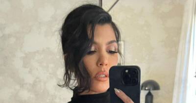 Kourtney Kardashian’s latest glam hairstyle is pure 60s ‘Hairspray’ vibes - www.ok.co.uk