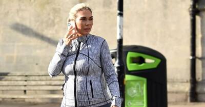 Frankie Essex shows off baby bump in gym gear after revealing she’s expecting twins - www.ok.co.uk