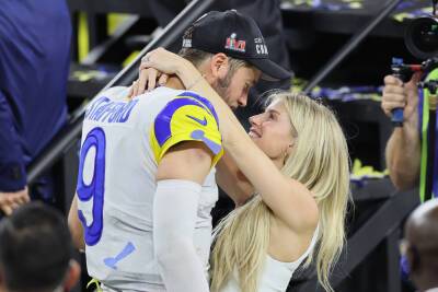 Matthew Stafford’s Wife Kelly Reacts To Critics Following Rams’ Super Bowl Victory: ‘Can Y’all Just Let Him Enjoy This’ - etcanada.com - Los Angeles - Los Angeles - county Bay
