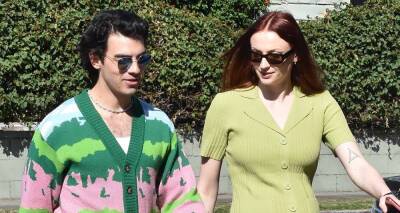 Joe Jonas & Sophie Turner Wear Coordinating Outfits for Lunch Date (Photos) - www.justjared.com