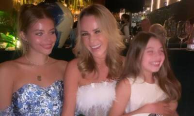 Amanda Holden poses with lookalike daughters as she shares intimate glimpse inside 51st birthday - hellomagazine.com - Dubai