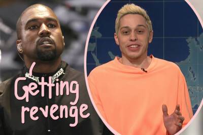 Kanye West Says Pete Davidson Attacks Are 'Payback' For SNL Bit! - perezhilton.com