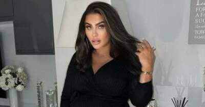 Lauren Goodger flaunts blossoming baby bump in loungewear after 'united front' with ex Charles - www.ok.co.uk