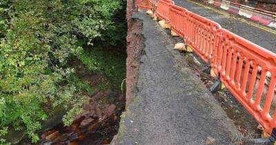 Partially collapsed rural Stirlingshire bridge 'fit for use' despite lack of full repairs - www.dailyrecord.co.uk - county Andrew