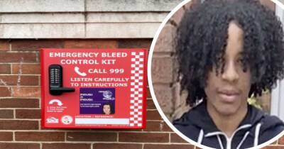 Manchester's first life-saving 'bleed safety kit' installed in memory of teen Rhamero West - manchestereveningnews.co.uk - Manchester