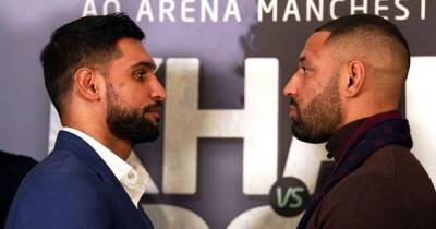 Amir Khan vs Kell Brook weigh-in results as rivals avoid fines for grudge fight - manchestereveningnews.co.uk - Manchester