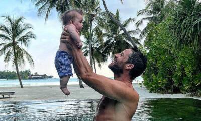 Jamie Redknapp's baby son Raphael causes a stir with 'twin' - take a look - hellomagazine.com - Sweden - Maldives