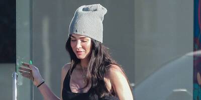 Megan Fox Treats Herself To A Spa Day After Returning From Berlin - www.justjared.com - Los Angeles - Los Angeles - Berlin
