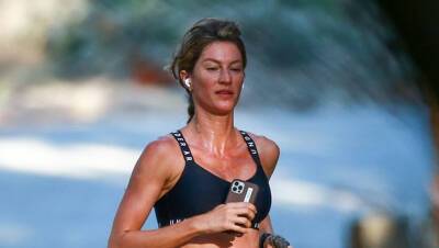 Gisele Bundchen Jogs In Black Crop Top While Vacationing In Costa Rica After Tom Brady’s Retirement – Photos - hollywoodlife.com - USA - Costa Rica