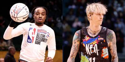 Machine Gun Kelly, Quavo & More Stars Play in NBA All-Star Celebrity Game (See Pics!) - www.justjared.com - Ohio - county Cleveland
