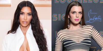 Julia Fox Addresses Claims She Copied Kim Kardashian In New Instagram Story Post - www.justjared.com
