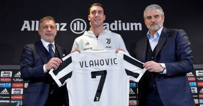 Dusan Vlahovic on Man United interest as he inherits Cristiano Ronaldo's Juventus shirt number - www.manchestereveningnews.co.uk - Italy - Manchester - Serbia