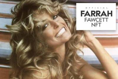 Farrah Fawcett - Cancer - Farrah Fawcett’s iconic, red swimsuit poster to be sold as limited-edition NFT - nypost.com - Los Angeles - Los Angeles - USA