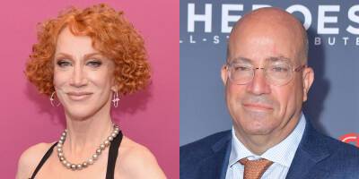 Kathy Griffin Reacts to CNN President Jeff Zucker Resigning - www.justjared.com - county Anderson - county Cooper
