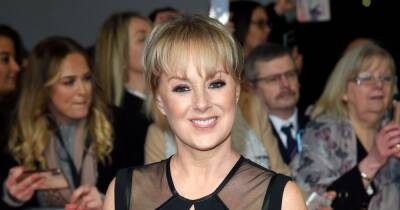 Sally Dynevor suffers nasty fall during Dancing on Ice rehearsals - www.ok.co.uk