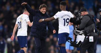 Antonio Conte lauds 'wonderful' Man City as he reflects on Tottenham's 'perfect' win - www.manchestereveningnews.co.uk - Italy - Manchester