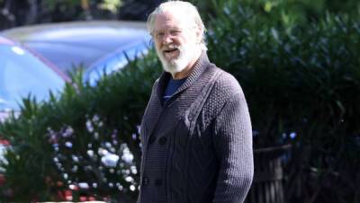 Jeff Bridges, 72, Spotted On Dog Walk 5 Months After Announcing His Cancer Is In Remission - hollywoodlife.com - Santa Barbara