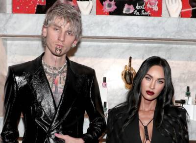 Megan Fox Reacts To Being Mistaken For Machine Gun Kelly’s Wife - etcanada.com - county Cleveland