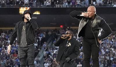 Eminem and Dr. Dre Ride Super Bowl Fervor Back Into Top 10, as ‘Encanto’ Still Leads Album Chart - variety.com - Miami