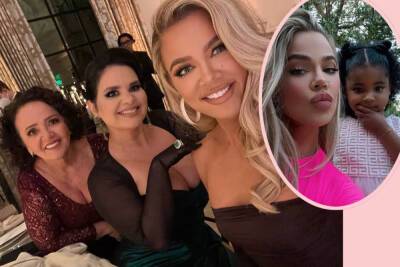 Khloe Kardashian Poses For Rare Pic With True's Nannies! - perezhilton.com - Brazil