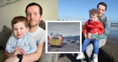 Hero Scots dad saves tot from drowning at beach before getting stuck in ‘sinking sand’ - www.dailyrecord.co.uk - Scotland