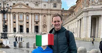 Dan Walker shares intimate glimpse inside family trip to Rome with rarely seen wife and kids - www.ok.co.uk - Rome - Vatican