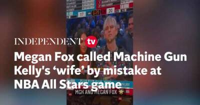 Megan Fox called MGK's 'wife' by mistake at NBA All Stars game - www.msn.com
