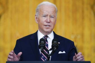 Joe Biden Announces New Sanctions On Russia In Response To Vladimir Putin’s Start Of An “Invasion Of Ukraine” - deadline.com - Ukraine - Russia