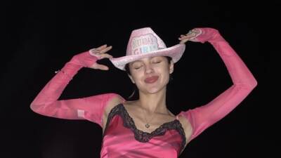 Olivia Rodrigo Celebrated Her 19th Birthday in a Crop Top and Pink Cowgirl Hat - www.glamour.com