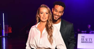 Joe Johnson - Liberty Poole - Faye Winter - Liam Reardon - Teddy Soares - Faye Winter is demure in shirt and trousers for Love Island reunion at awards with Teddy - ok.co.uk - county Love