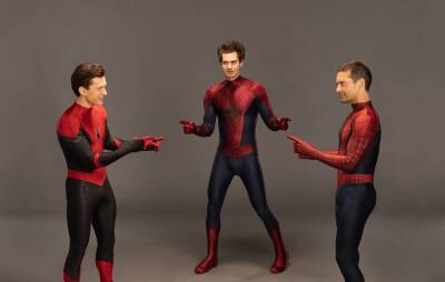 ‘Spider-Man’ actors Tom Holland, Tobey Maguire and Andrew Garfield recreate classic meme - www.nme.com - city Holland - county Garfield