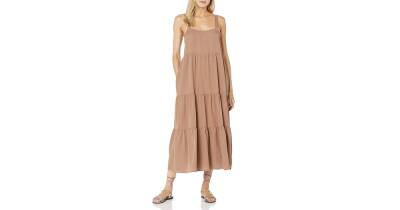 This Stunning Tiered Maxi Dress Even Has Adjustable Straps - www.usmagazine.com