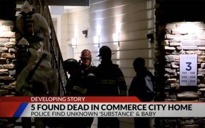 5 Dead Adults & Surviving Baby Found In Apartment Building -- All The Same Cause Of Death?! - perezhilton.com - Colorado - Denver, state Colorado