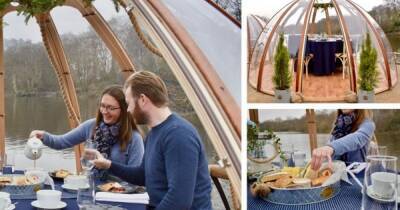 You can now get afternoon tea in the lakeside domes in Heaton Park - www.manchestereveningnews.co.uk - Britain - Manchester